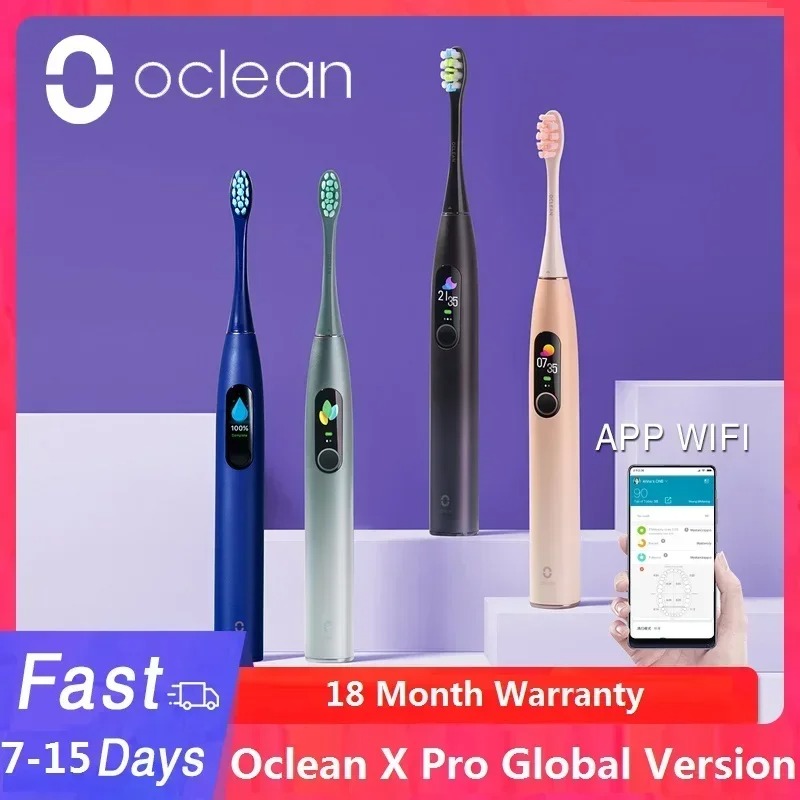 Electric Toothbrush Sonic - Oclean X Pro Sonic Electric Toothbrush