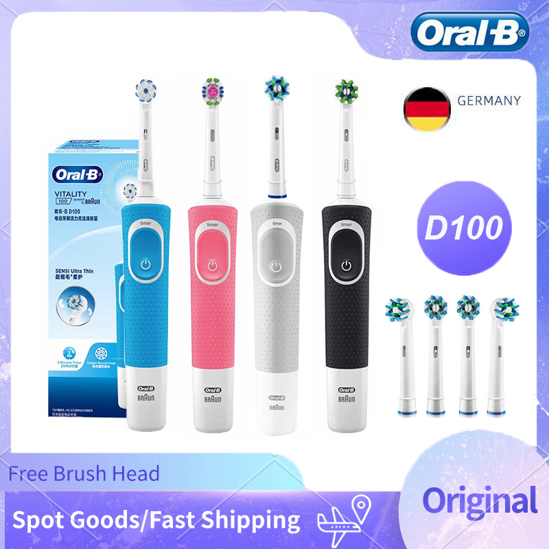 Teeth Whitening Or Tooth Whitening - Oral B D100 2D Vitality Electric