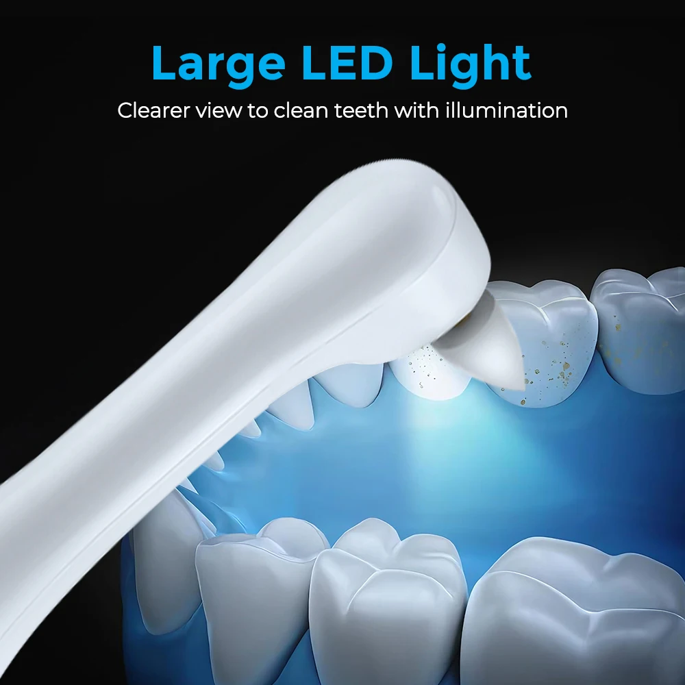 Electric Tooth Polisher Teeth  - đánh giá và giá Teeth Whitening Kit With Light
