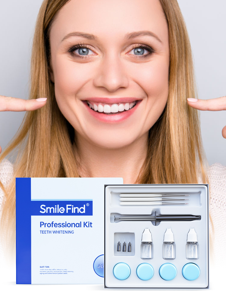 Teeth Whitening kit Profession - đánh giá và giá Teeth Whitening Bleaching Kit