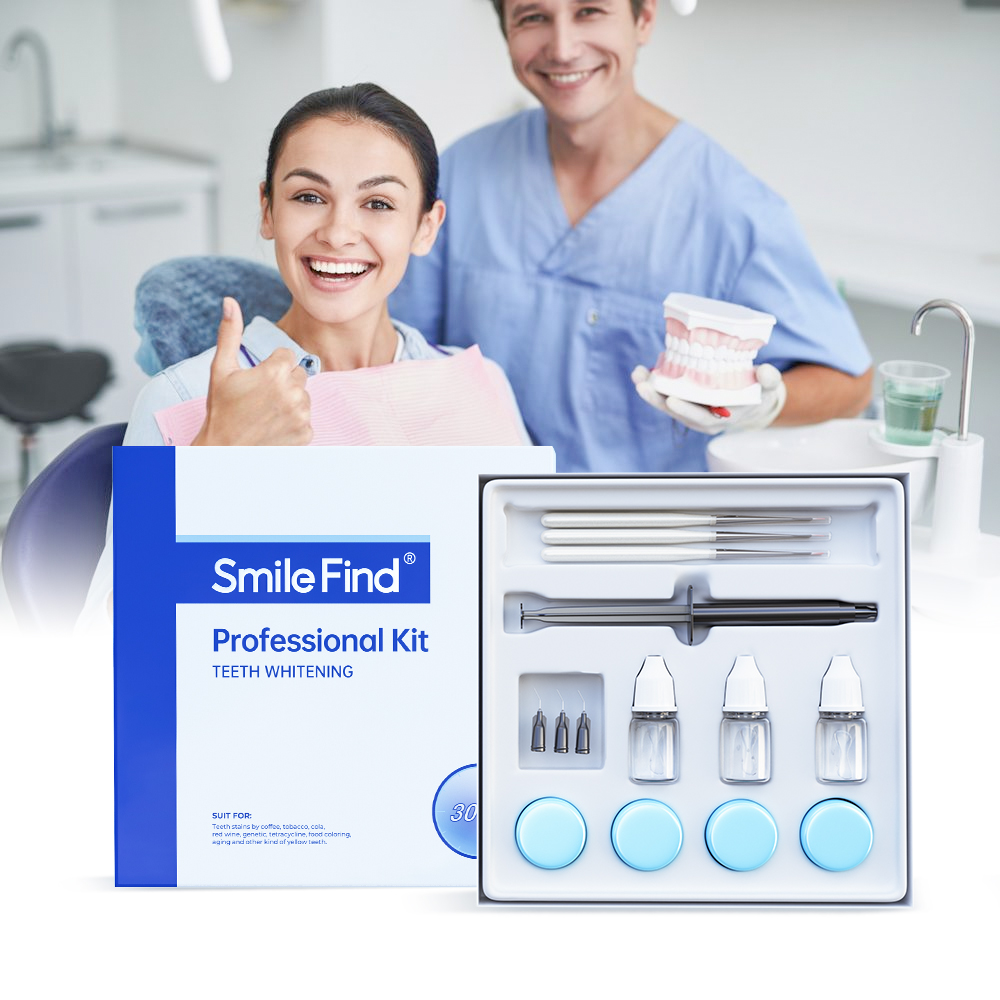 Teeth Whitening kit Profession - đánh giá và giá Teeth Whitening Bleaching Kit