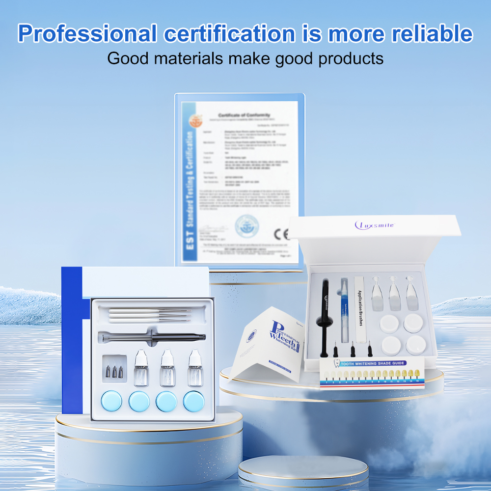 Teeth Whitening kit Profession - đánh giá và giá Teeth Whitening Bleaching Kit