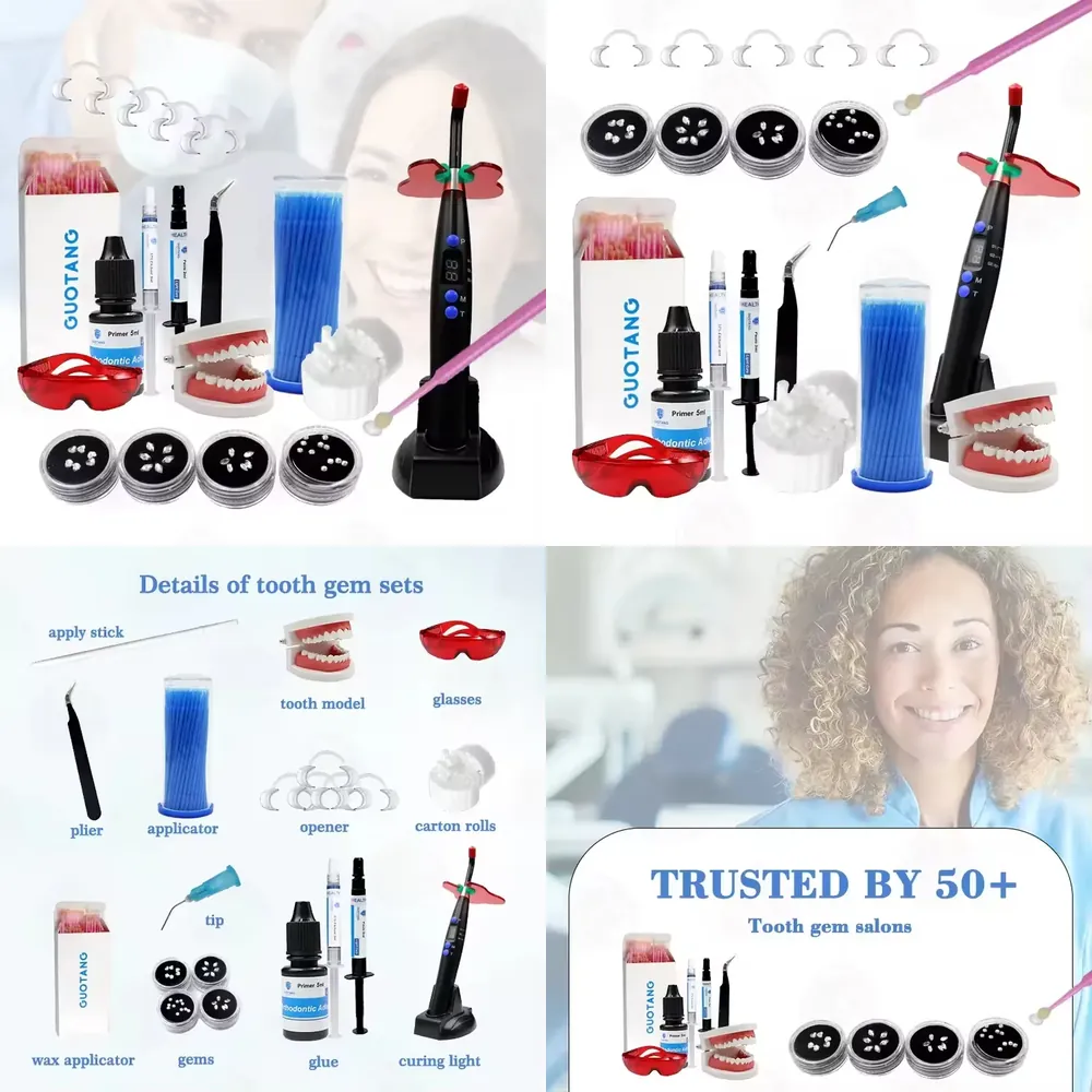 【CHIMU HOME】 Professional DIY  - đánh giá và giá Teeth Whitening Kit With Light