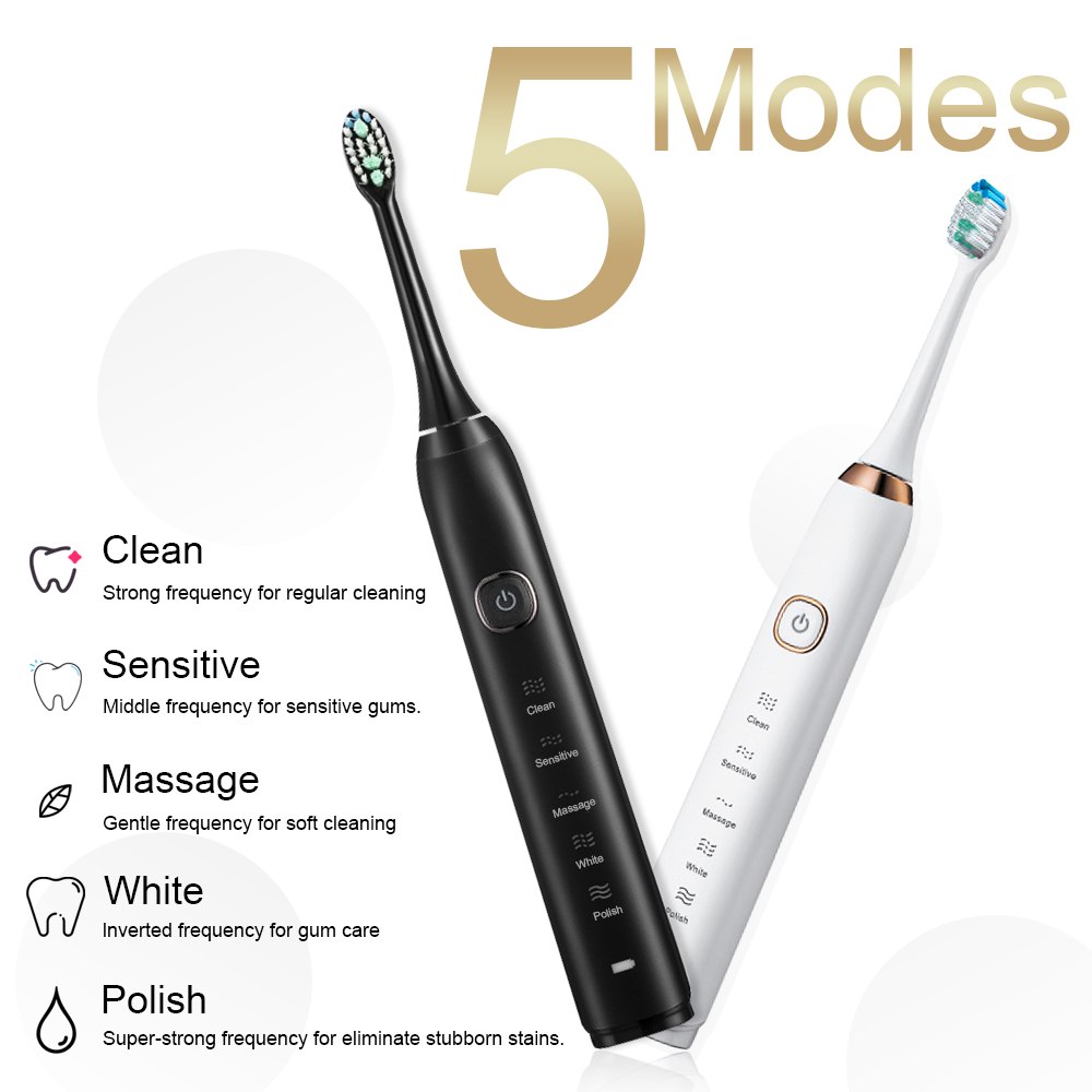 Electric Sonic Toothbrush 8 Br - đánh giá và giá Teeth Whitening Or Tooth Whitening