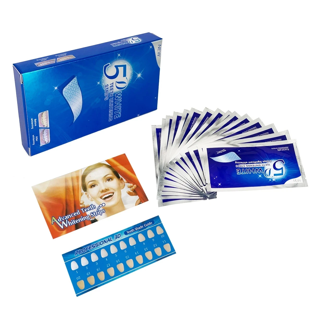 White Tooth Dental Oral Hygien - đánh giá và giá Teeth Whitening Strips Crest
