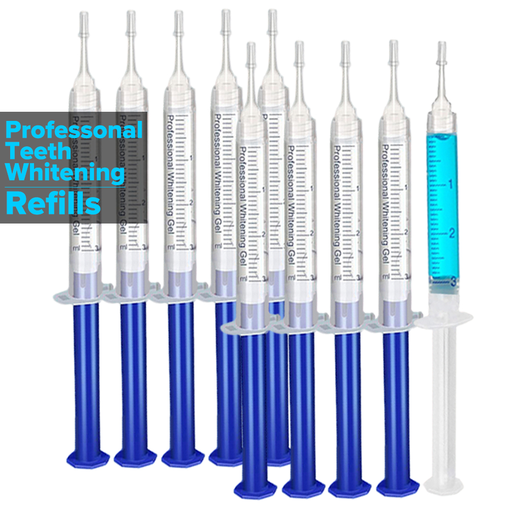 Teeth Whitening Gel Refill Syr - đánh giá và giá Teeth Whitening Bleaching Kit
