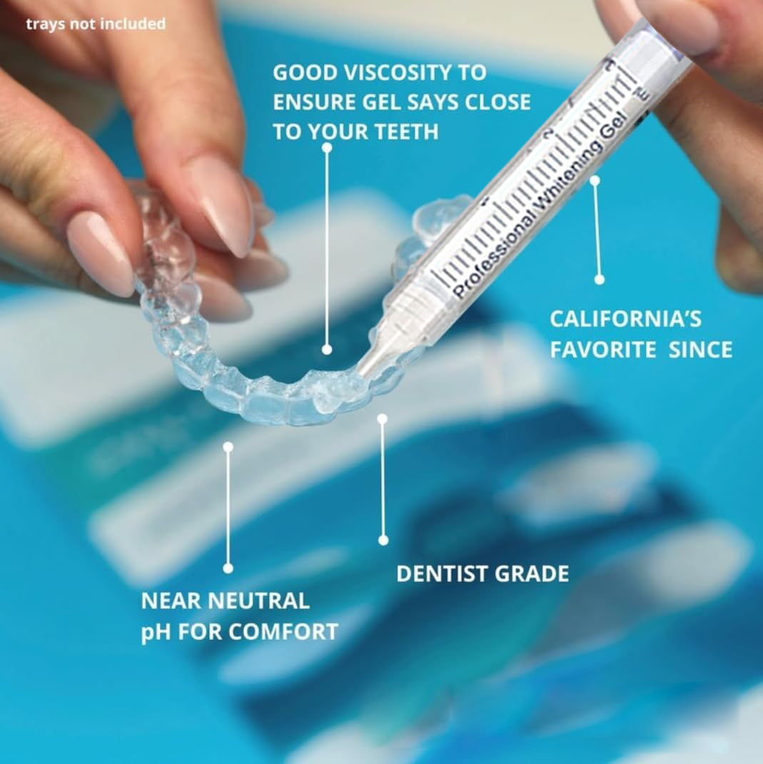 Teeth Whitening Gel Refill Syr - đánh giá và giá Teeth Whitening Bleaching Kit