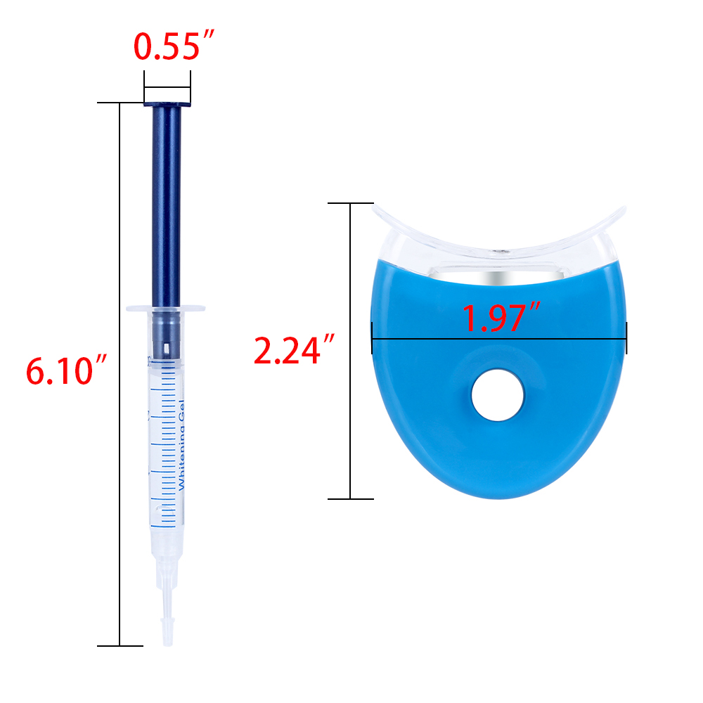 1 Bộ Làm Trắng Răng 44% Peroxi - đánh giá và giá Teeth Whitening Bleaching Kit