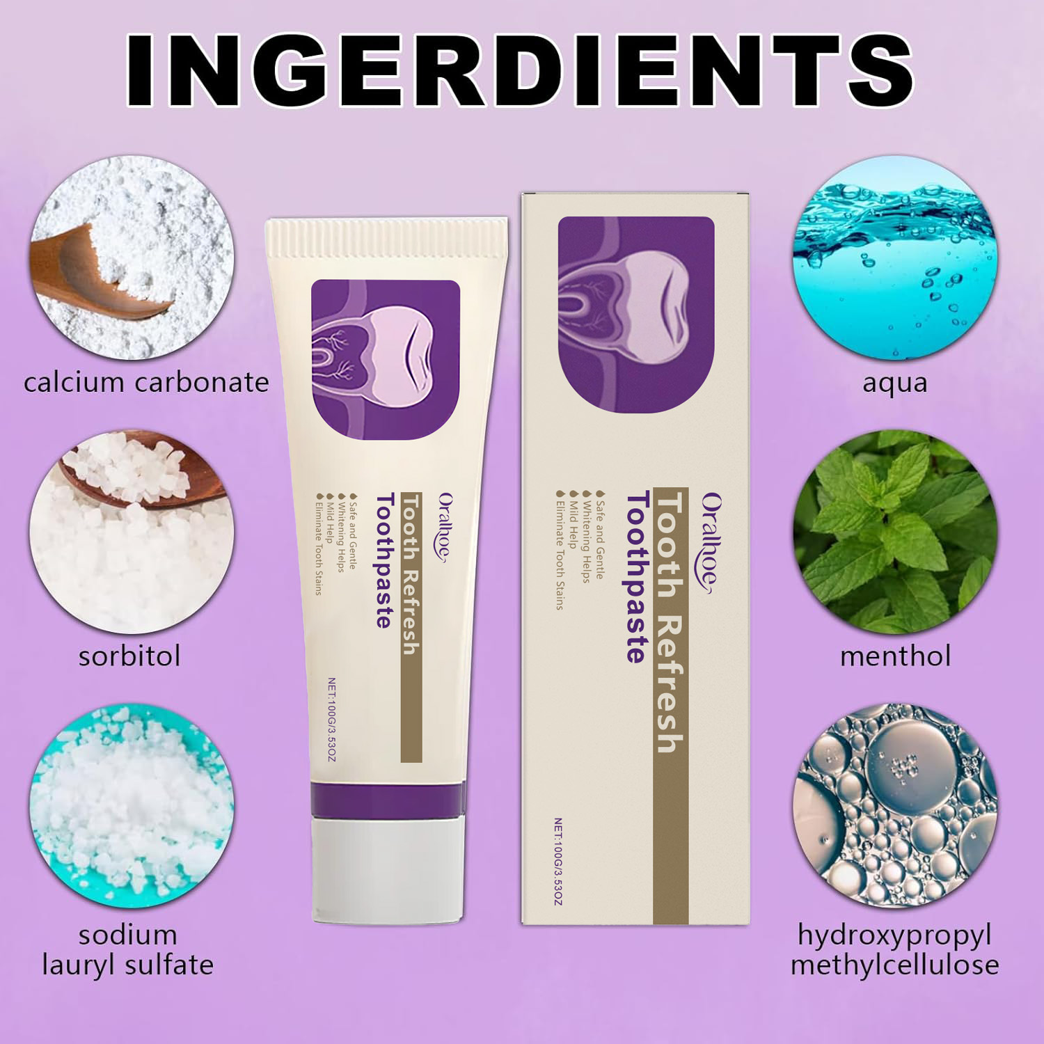 Tooth Refresh Whitening Minty  - đánh giá và giá Teeth Whitening Natural