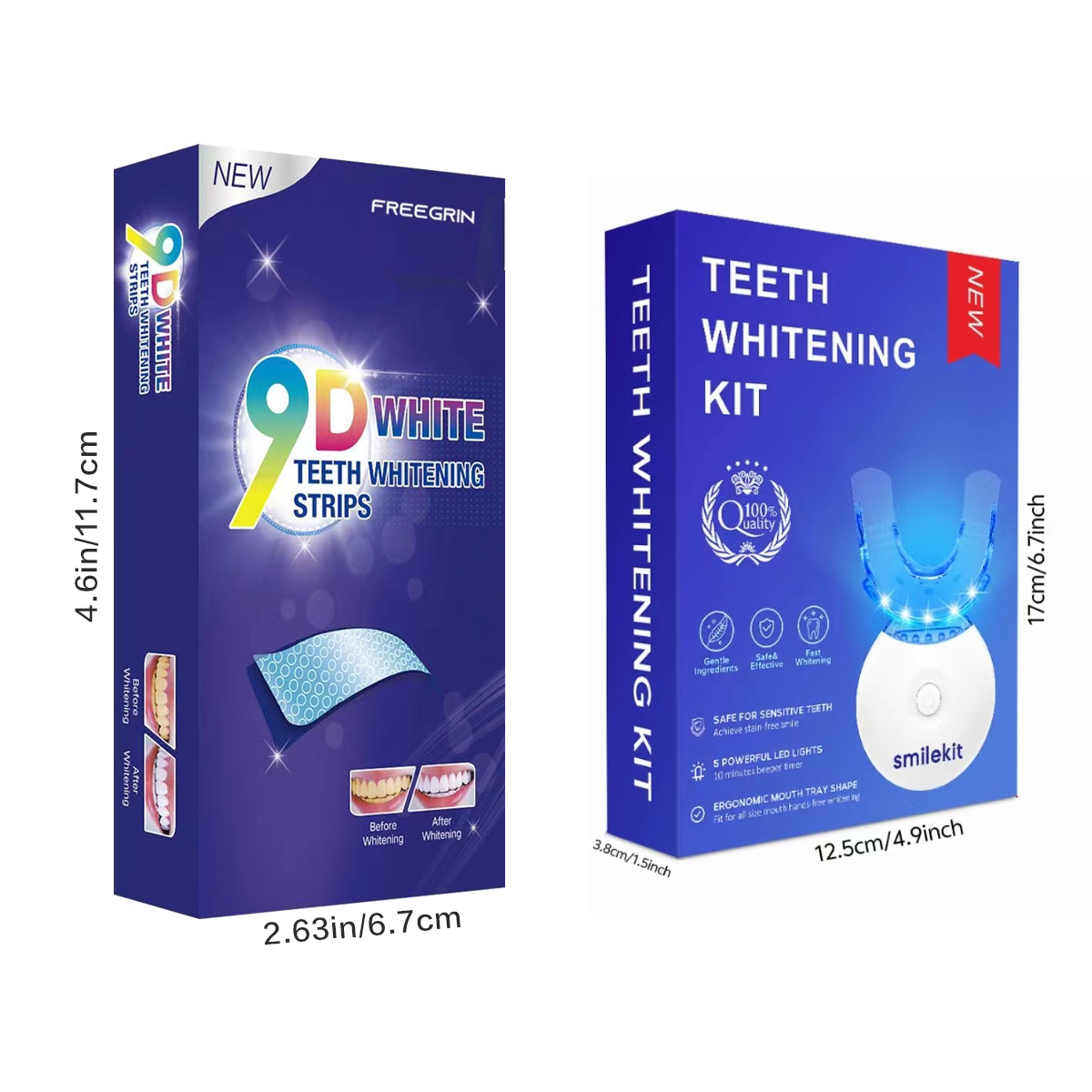 Teeth Whitening Kit - 5X LED L - đánh giá và giá Teeth Whitening Kit With Light