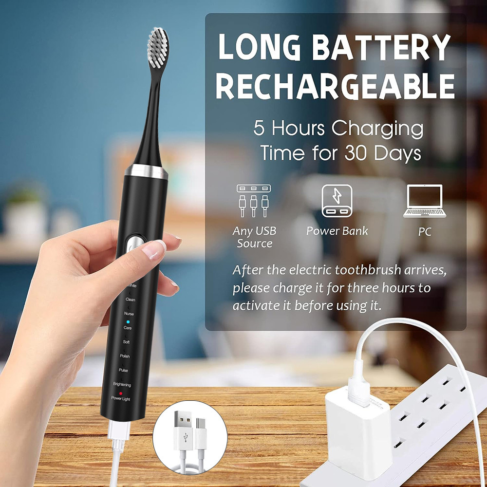 Electric Toothbrush Set, Recha - đánh giá và giá Electric Toothbrush Sonic