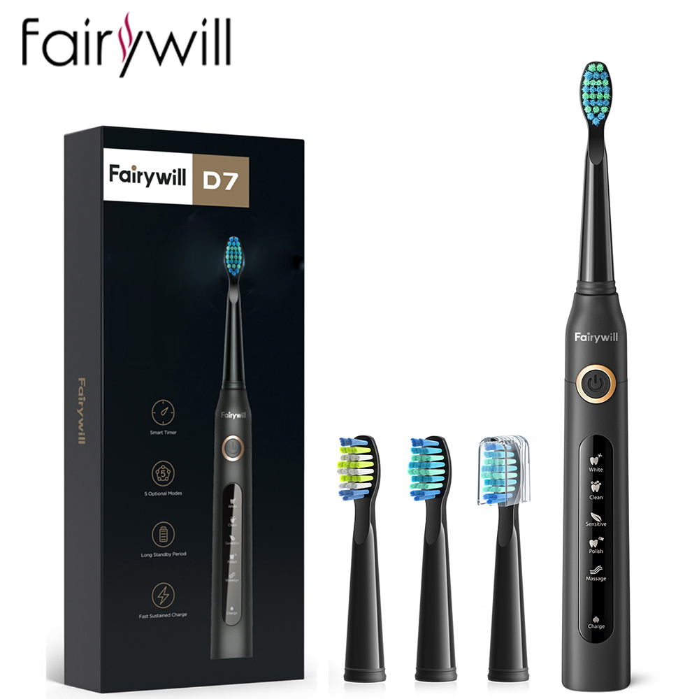Fairywill Electric Sonic Tooth - đánh giá và giá Electric Toothbrush Sonic
