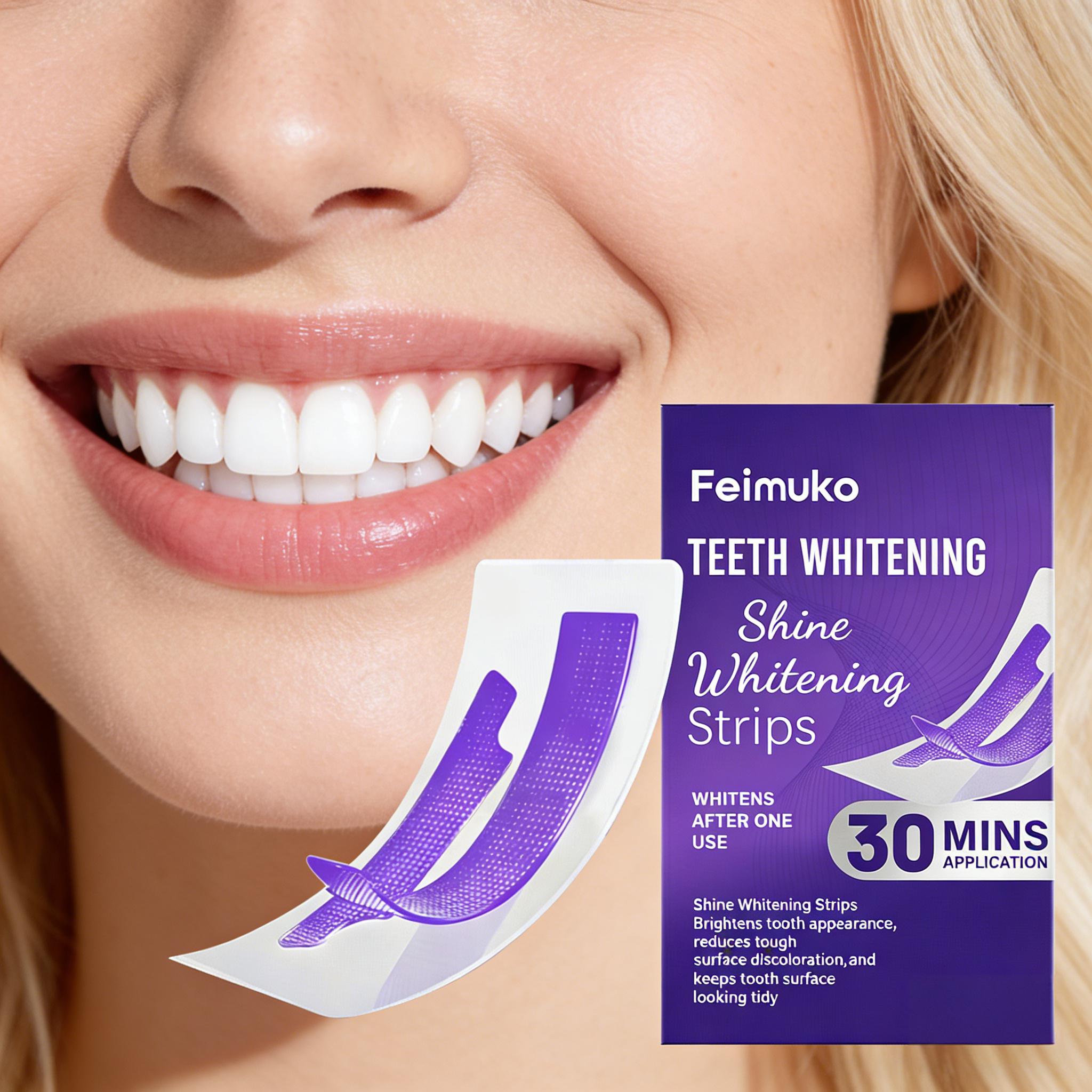Teeth Whitening Strip Reduce S - đánh giá và giá Teeth Whitening Strips Crest