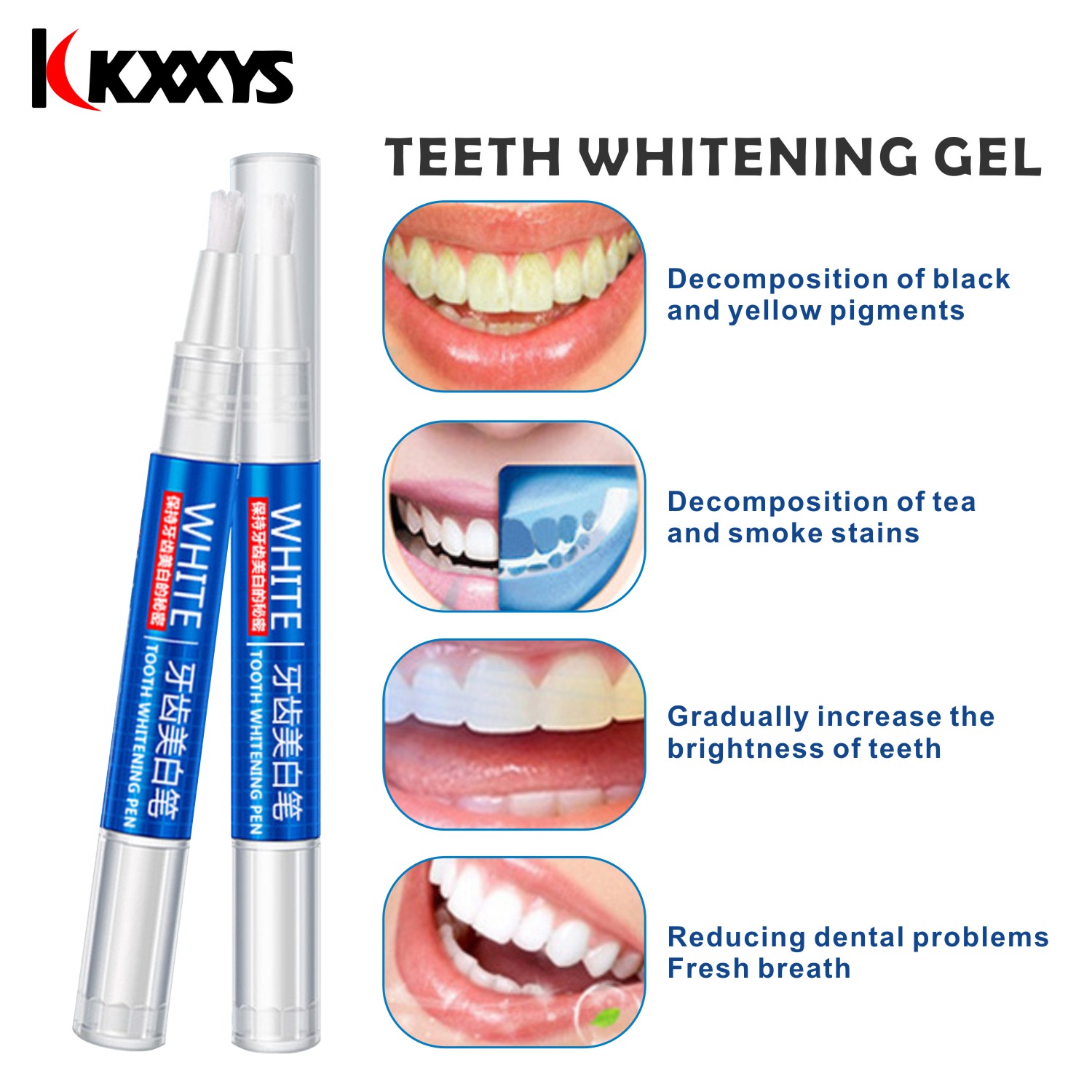2*3Ml Trắng Phổ Biến Làm Trắng - đánh giá và giá Teeth Whitening Bleaching Kit