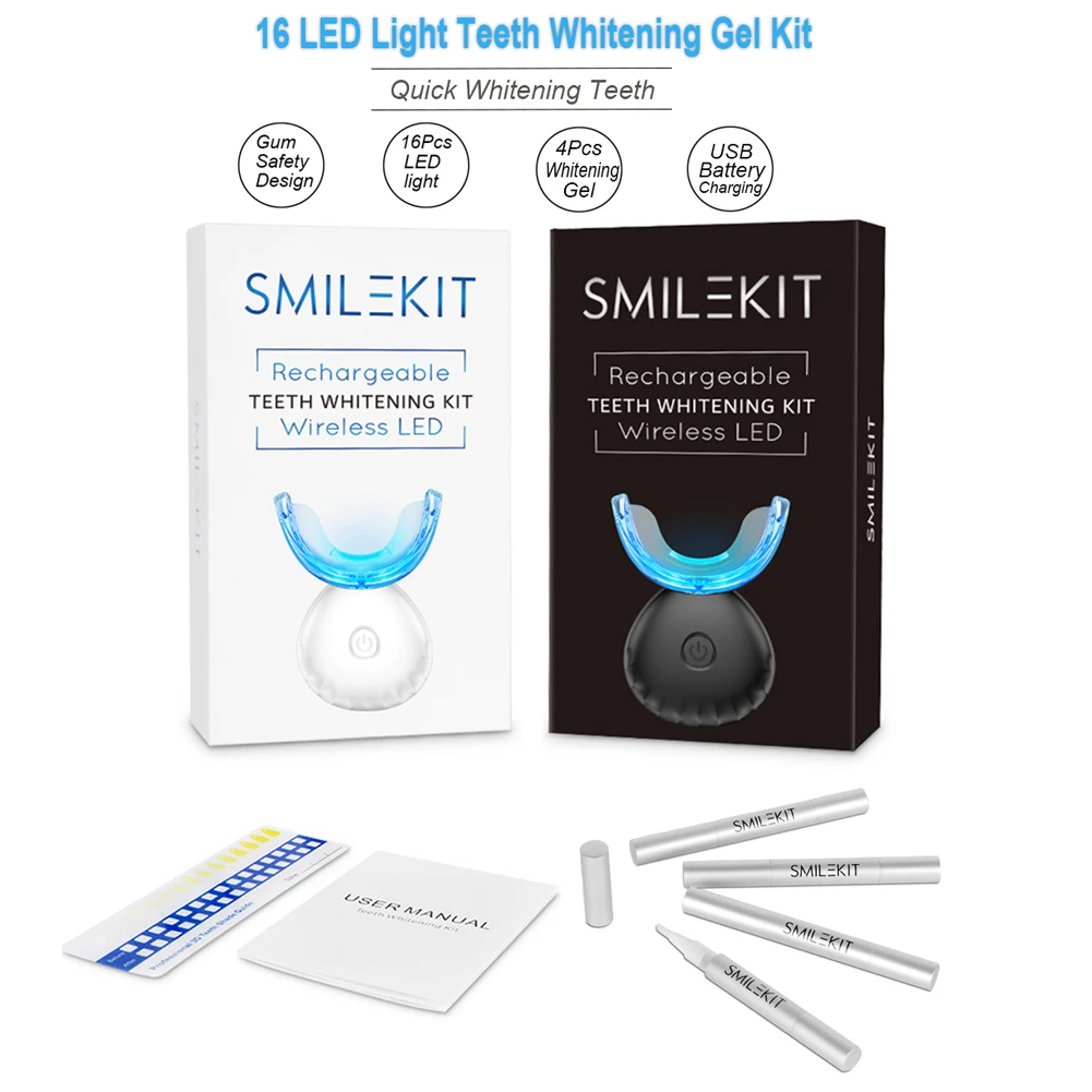 Dental Teeth Whitening Kit Min - đánh giá và giá Teeth Whitening Bleaching Kit
