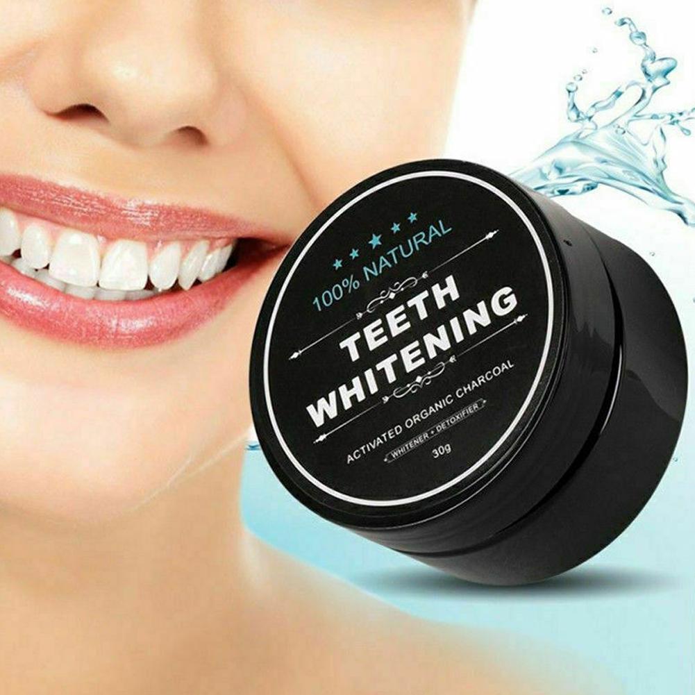 Activated Organic Charcoal Pow - đánh giá và giá Teeth Whitening Activated Organic Charcoal