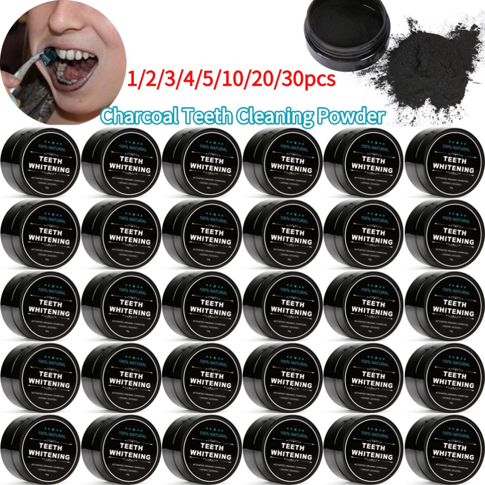 Teeth Whitening Powder Natural - đánh giá và giá Teeth Whitening Activated Organic Charcoal