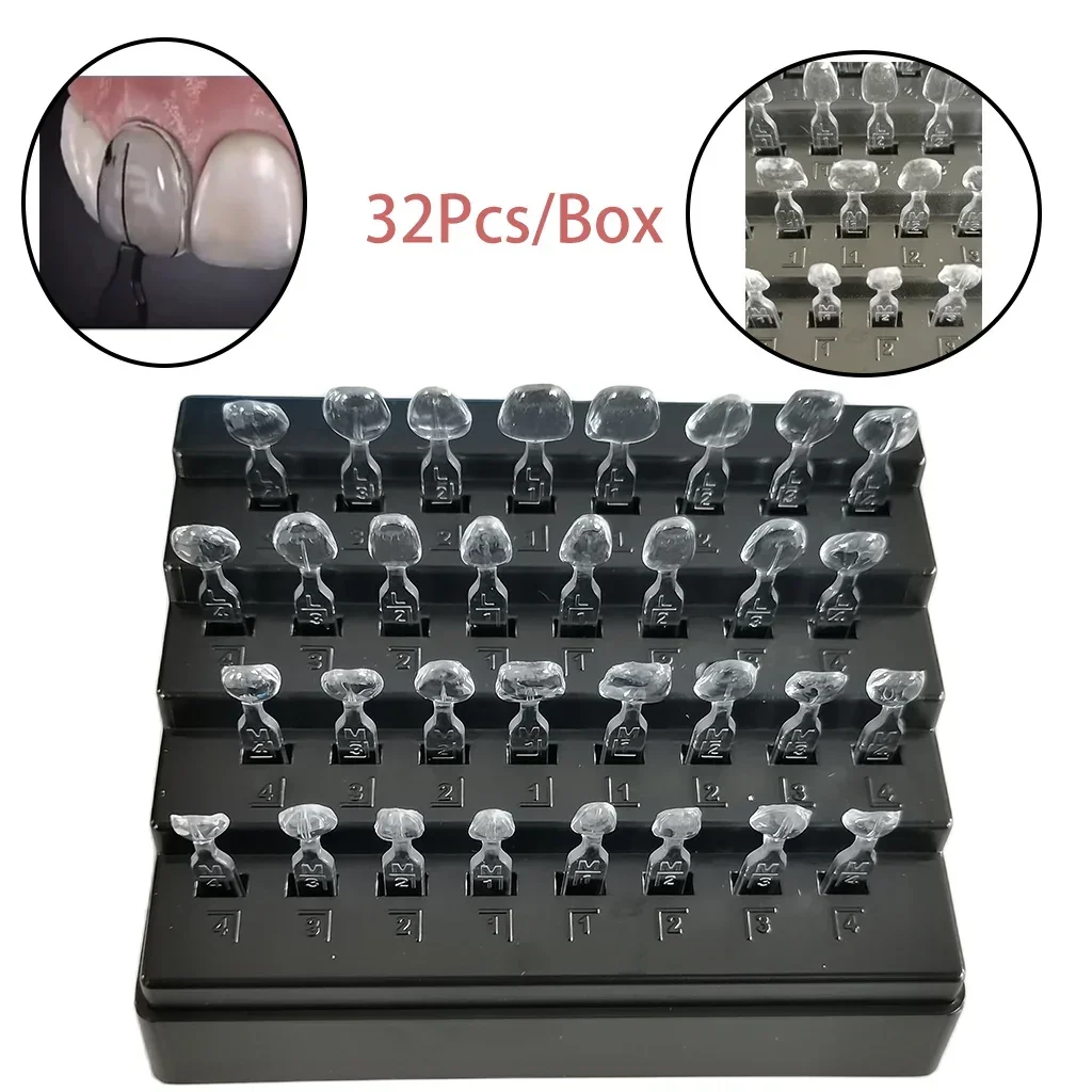 32pcs Dental Veneer Mould Kit  - đánh giá và giá Teeth Whitening Kit With Light