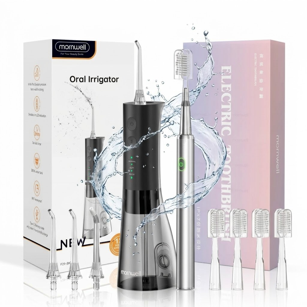 Water Flosser with Electric To - đánh giá và giá Electric Toothbrush Sonic