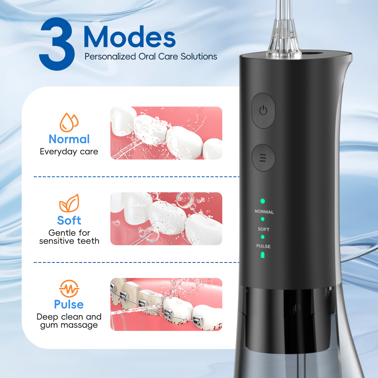 Water Flosser with Electric To - đánh giá và giá Electric Toothbrush Sonic