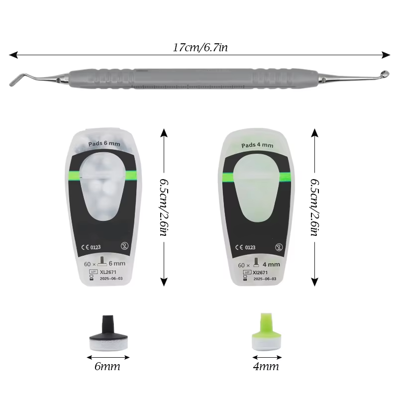 Dental Composite Kit with Foam - đánh giá và giá Teeth Whitening Kit With Light