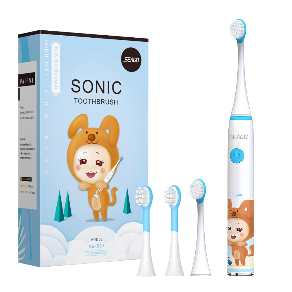 Seago SG-567 Kids Electric Too - đánh giá và giá Electric Toothbrush Sonic